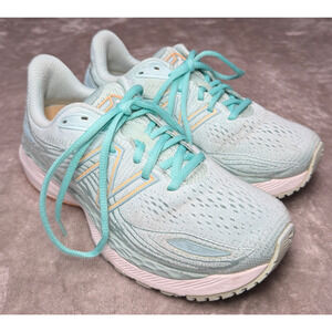 New Balance Fresh Foam 860 V12 Aqua Blue Running Shoes Womens Size 7 W860B12